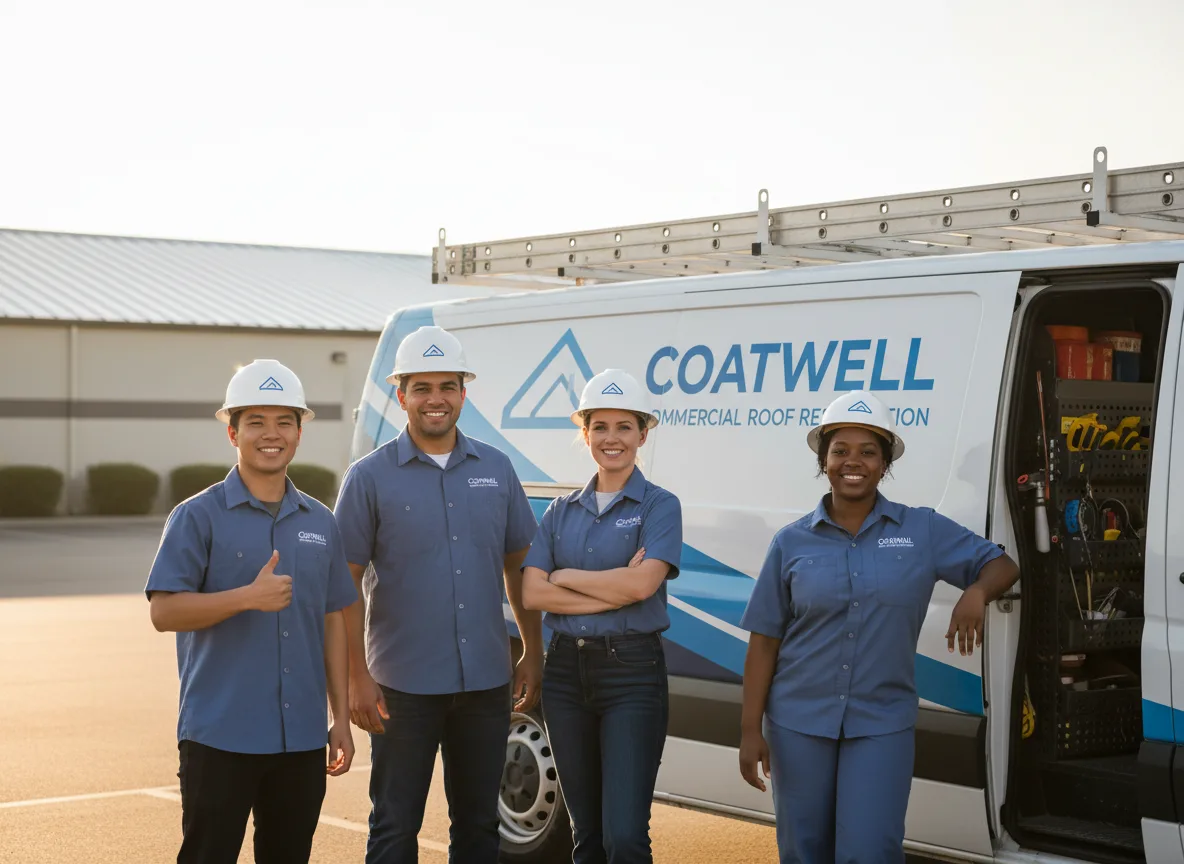 Commercial roof coating company in Malakoff, TX